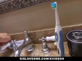 SisLovesMe - swell Stepsis Fucked In Bathroom