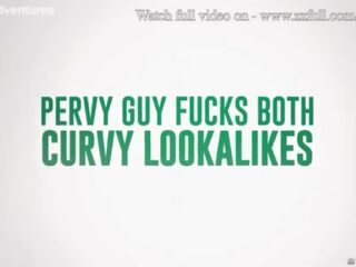 Pervy juvenile Fucks Both Curvy Lookalikes - Siri Dahl&comma; Abigaiil Morris &sol; Brazzers &sol; stream full from www&period;zzfull&period;com&sol;fridge