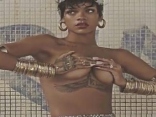Rihanna nahý sestavování v vysoká rozlišením: 