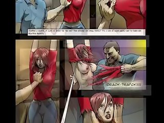 Karikatur seks video - babes mendapatkan alat kemaluan wanita kacau dan menjerit dari tusukan
