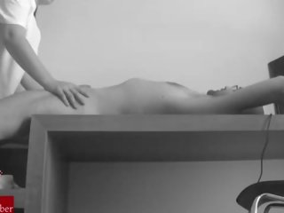 Blowjob on the computer table. Voyeur mov taped with spycam SAN77
