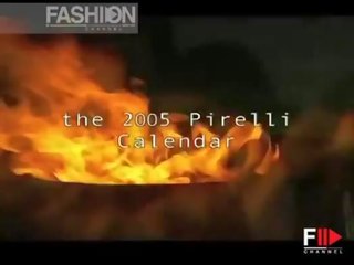 Calendar pirelli 2005 o confecção de completo versão por moda canal