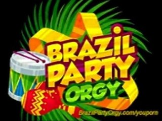 Brazil party orgy