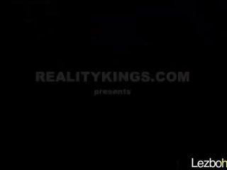 Stately charming Lesbo Girls (Riley Reid & Kenna James) Playing On Camera video-23