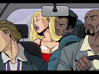 Interracial dessin animé film