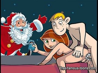 Gembira hari natal animasi pornografi pesta pora