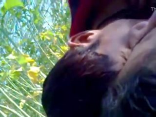 Village Sarpanch wife fucked Outdoor in khet young Labour boy
