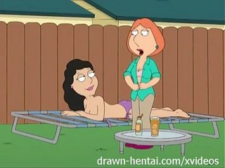 Familia juvenil hentai - patio interior lesbianas