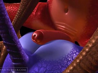 Merah vs ungu ultra mencampur