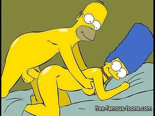 Simpsons animasi pornografi pesta liar
